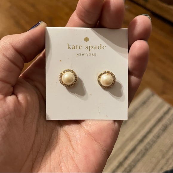 kate spade Jewelry - Kate spade pearl earrings